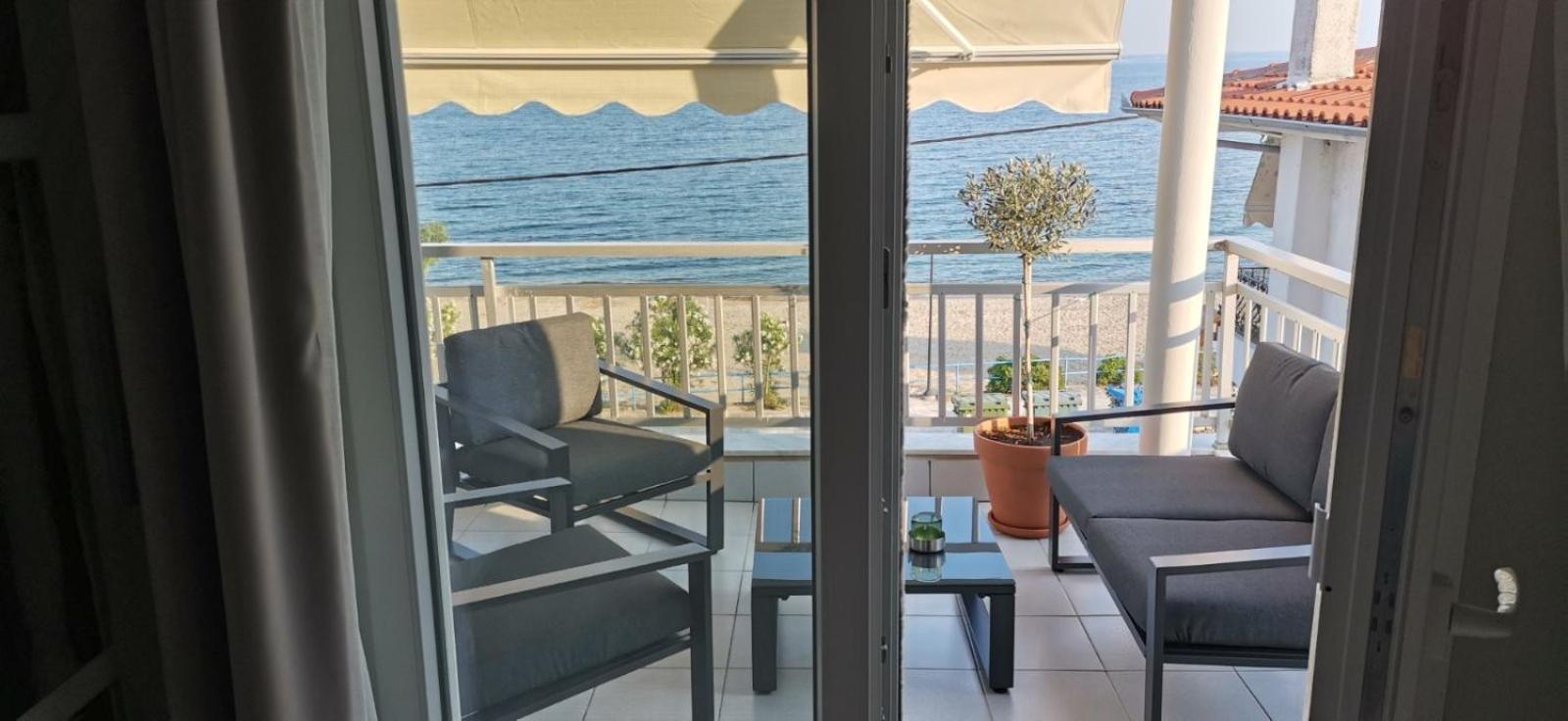 Niki'S House Apartments By The Sea Kalyves Polygyrou Ngoại thất bức ảnh
